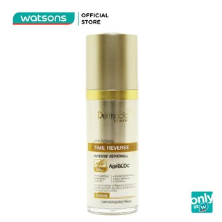 Serum Dermaction Plus By Watsons Anti-Ageing Time Reverse Intense Repairing Tái Tạo Da lão Hóa 30ml