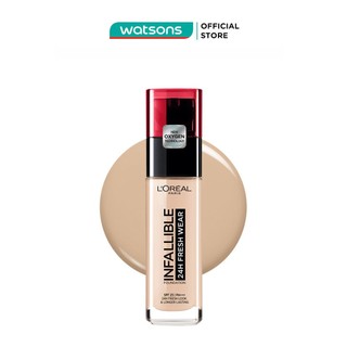 [Mã FMCGWA101 giảm 8% đơn 250K] Kem Nền L'oreal Paris Infallible 24H FreshWear FDN 30ml
