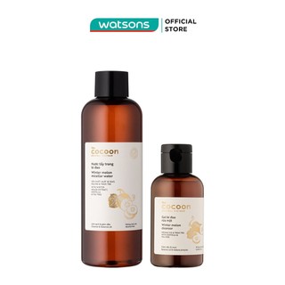 Combo cocoon bí đao làm sạch da