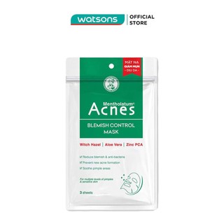 Mặt nạ giảm mụn dịu da acnes blemish control mask 65ml