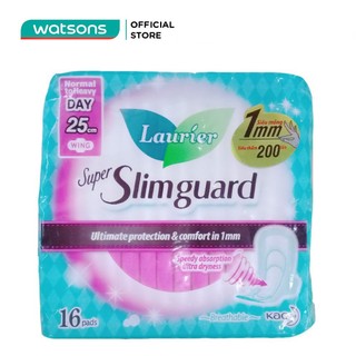 Băng Vệ Sinh Laurier Siêu Mỏng Bảo Vệ 25cm 16 Miếng