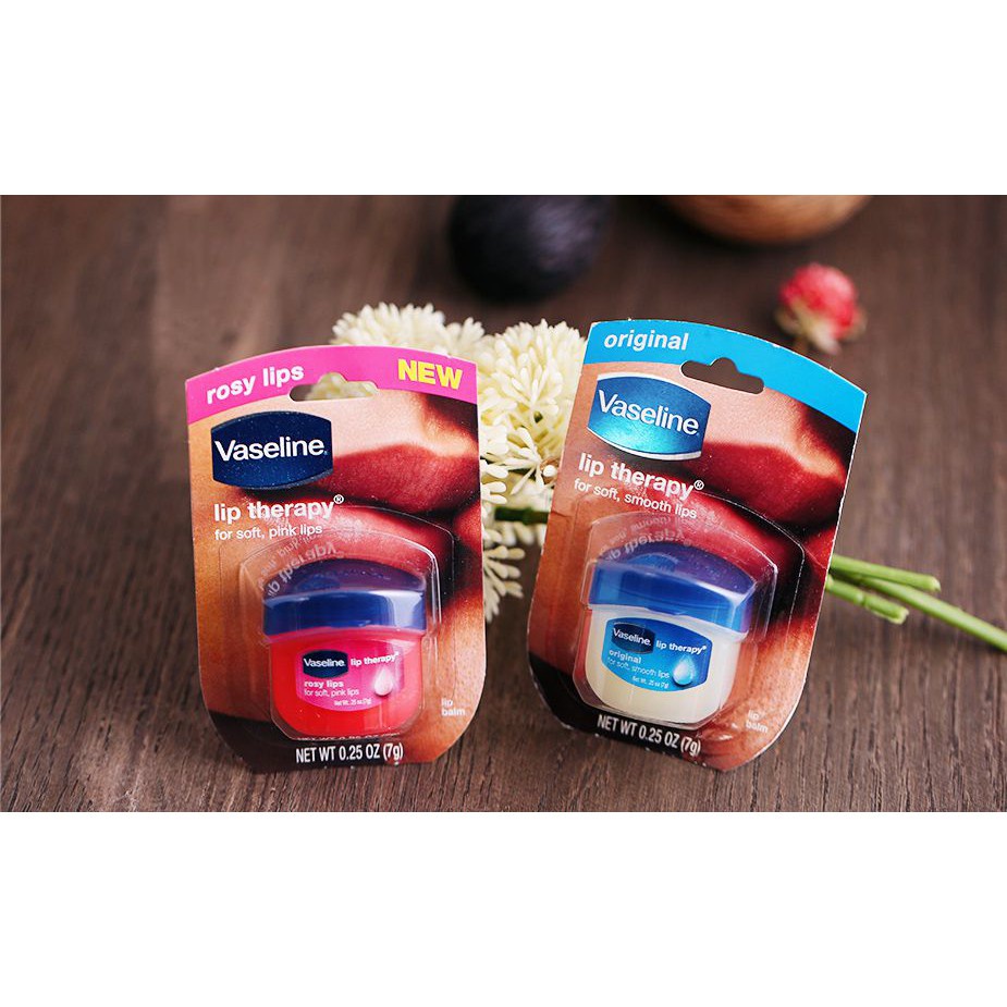 Sáp Dưỡng Môi Vaseline Hồng Xinh 7g
