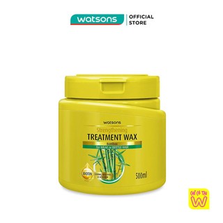 Ủ Dưỡng Tóc Watsons Strengthening Bamboo Thẳng Mượt Tóc Từ Tinh Chất Tre 500ml