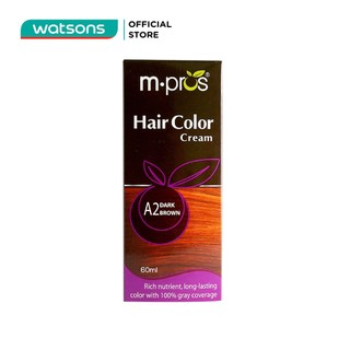 Nhuộm Phủ Bạc 100% Mpros 60ml - 2 ( Nâu Đen)