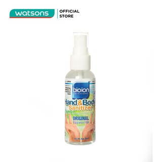 Chai Xịt Khử Mùi Và Làm Sạch Bioion Hand & Body Sanitizer 60ml