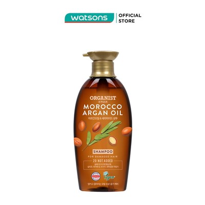Dầu Gội Organist Argan & Repair Shampoo Tinh Dầu Morocco Argan Dành Cho Tóc Hư Tổn 500ml