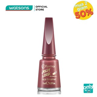 Sơn Móng Flormar Jelly Look Nail Enamel 11ml.#Jl06 Amaranth