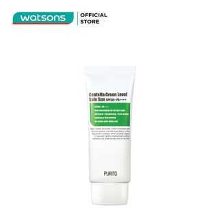 Kem Chống Nắng Hóa Học Purito Centella Green Level Safe Sun SPF50+ PA++++ Chiết Xuất Rau Má 60ml