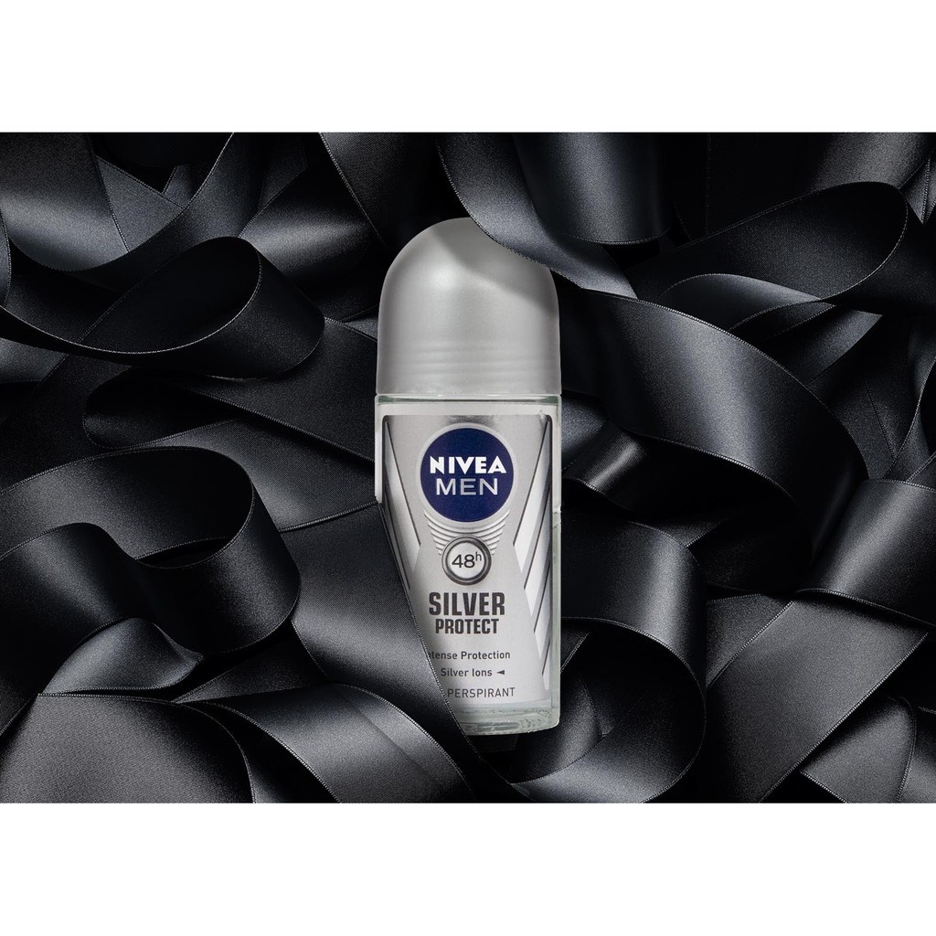 Lăn Ngăn Mùi Nam Phân Tử Bạc Nivea 25ml