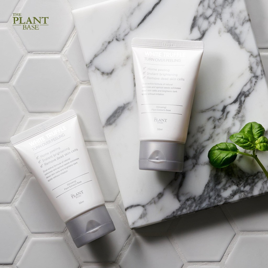 Gel The Plant Base White Truffle Turn Over Peeling Làm Sạch Tế Bào Da Chết 50ml