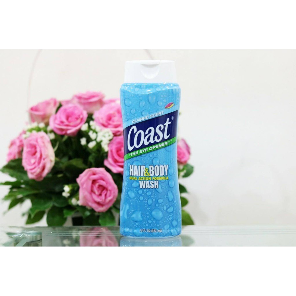 Sữa Tắm Gội Coast Classic Scent 532ml