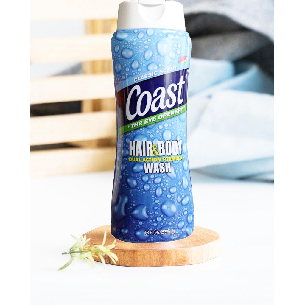 Sữa Tắm Gội Coast Classic Scent 532ml