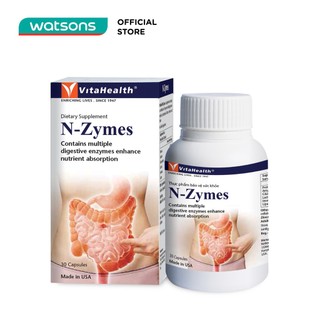 Thực Phẩm Bảo Vệ Sức Khỏe Vitahealth N-Zymes 30 Viên/hộp