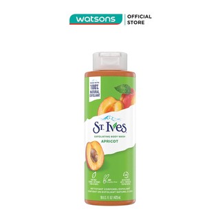 [Mã FMCGWA101 giảm 8% đơn 250K] Sữa Tắm Tẩy Tế Bào Da ST. Ives Exfoliating Body Wash Apricot Hương Mơ 473ml