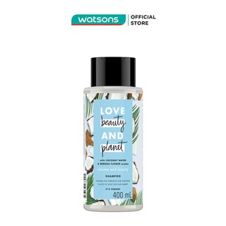 Dầu Gội Love Beauty And Planet Volume & Bounty Dưỡng Ẩm Và Giúp Tóc Bồng Bềnh 400ml