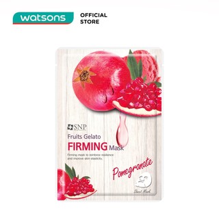 Mặt Nạ Dưỡng Chống Nhăn Tinh Chất Lựu Xay Đông Lạnh SNP Fruits Gelato Firming Mask 25ml