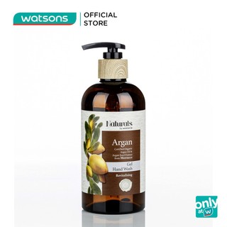 Gel Rửa Tay Naturals By Watsons Chiết Xuất Argan 400ml