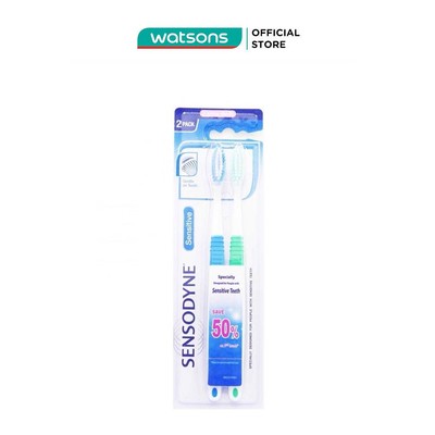 Bộ 2 Bàn Chải Đánh Răng Chăm Sóc Răng Ê Buốt Và Êm Dịu Nướu Sensodyne Sensitive Extra Soft