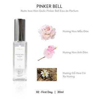 Nước Hoa Pinker Bell Eau De Parfum 30ml No.02 First Day