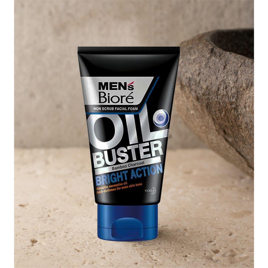 Sữa Rửa Mặt Biore Sạch Nhờn Sáng Da Cho Nam 100g