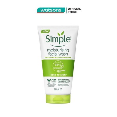 Sữa Rửa Mặt Simple Dưỡng Ẩm 150ml