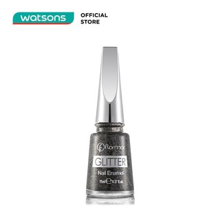 Sơn Móng Flormar Glitter Nail Enamel 11ml.#Gl10 Blackstar