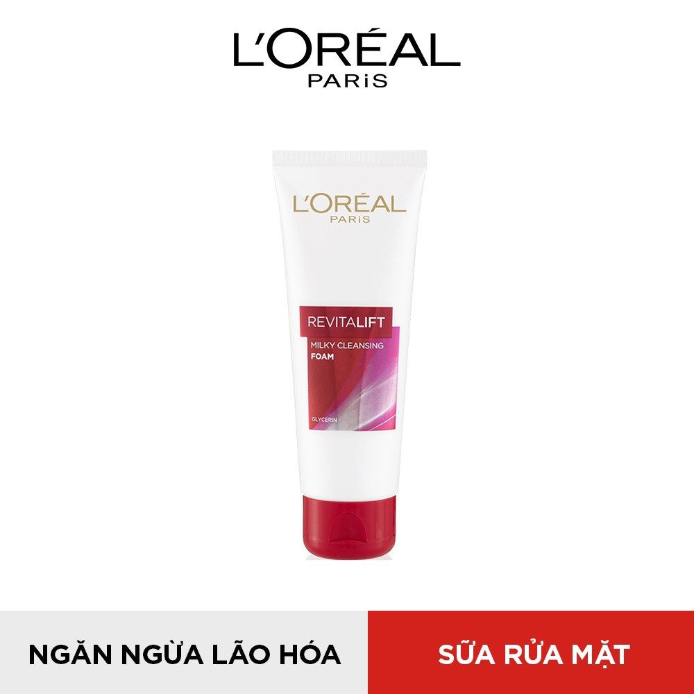 Sữa Rửa Mặt L'Oreal Paris Skincare Revitalift Chống Lão Hóa 100ml