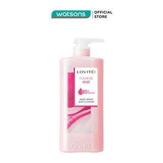 Sữa Tắm L'ovité Moist Serum Fleur De Rose Dưỡng Ẩm 700ml
