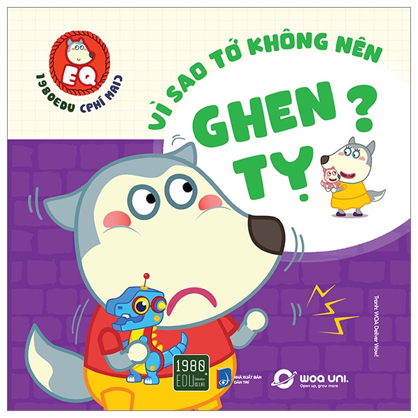 Sách - Wolfoo EQ - Vì Sao Tớ Không Nên Ghen Tỵ