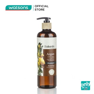 Dầu Gội Naturals By Watsons Chiết Xuất Argan 490ml