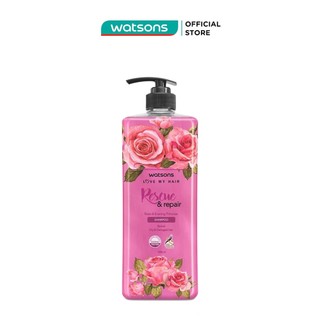 Dầu Gội Watsons Love My Hair Rose Water & Evening Primrose Shampoo Suôn Mượt Mà 1000ml