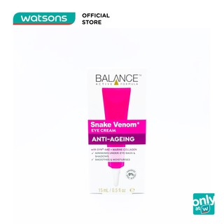 Kem Mắt Chống Lão Hóa Tinh Chất Nọc Rắn Balance Active Formula 15ml