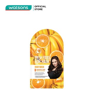Mặt Nạ Farmskin Fresh Food Orange & Banana Chăm Sóc Tóc Hư Tổn 40g