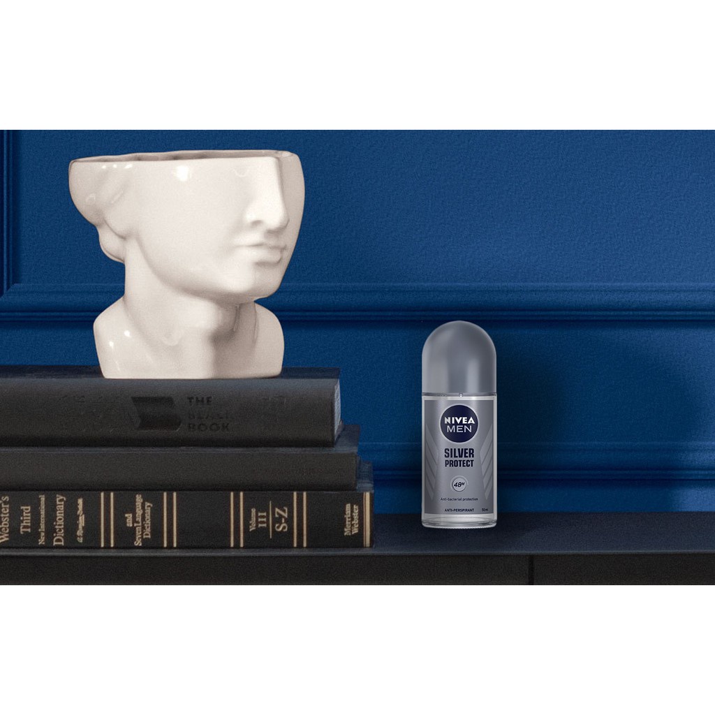 Lăn Ngăn Mùi Nam Phân Tử Bạc Nivea 50ml
