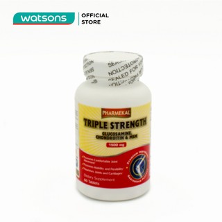 Thực Phẩm Chức Năng Hỗ Trợ Thoái Hóa Khớp Pharmekal Triple Glucosamine 60 Viên/Hộp