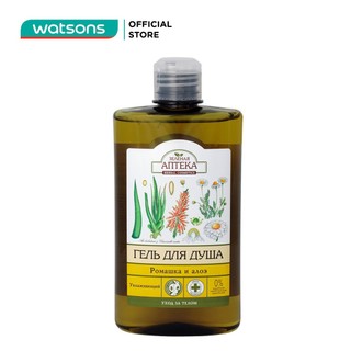 Gel Tắm Zelenaya Apteka Hoa Cúc Và Lô Hội 400ml