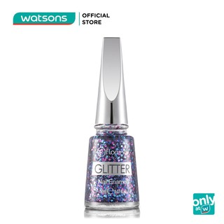Sơn Móng Flormar Glitter Nail Enamel 11ml.#Gl09 Multicolor Shin