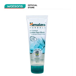 Sữa Rửa Mặt Himalaya Herbals Chanh Kiểm Soát Dầu (Loại Bỏ Dầu Thừa) 100ml