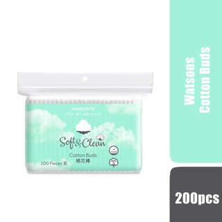 Bông Tăm Watsons Love My Softness Soft & Clean Cotton Buds 200 Cây