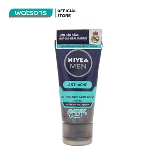 Sữa Rửa Mặt Nam Bùn Khoáng Kiểm Soát Nhờn Nivea 50g
