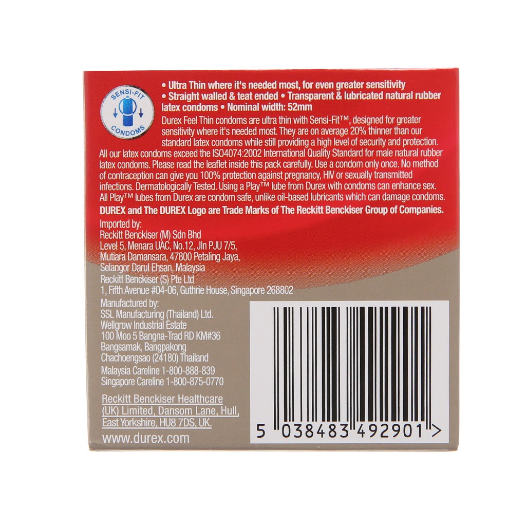 Bao Cao Su Durex Fetherlite 3 Bao