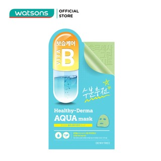 Mặt Nạ Dewytree Healthy Derma Aqua Mask Dưỡng Ẩm Cấp Nước 27g