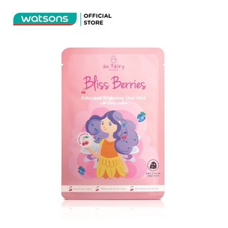 Mặt Nạ Đen Au Fairy Bliss Berries Brightening Black Mask Dâu Tằm Sáng Da 25ml
