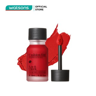Má Hồng & Son Macqueen Newyork 2-Trong-1 Cushion Tint Lip & Cheek 43G .#06 - Deep Red (Đỏ)