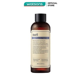 [Mã FMCGWA101 giảm 8% đơn 250K] Nước Hoa Hồng Dear Klairs Dưỡng Ẩm Da Và Làm Mềm Da Supple Preparation Facial 180ml