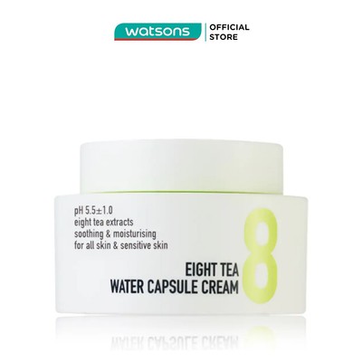 Kem Dưỡng Bom Eight Tea Water Capsule Cream Cấp Nước Từ 8 Loại Trà 50g
