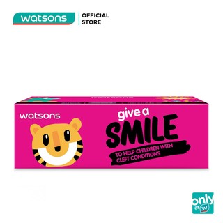 Khăn Giấy Hộp Watsons Charity Smile Campaign Box Tissues 3 Lớp Mềm Mịn Hình Ngẫu Nhiên 100 Miếng