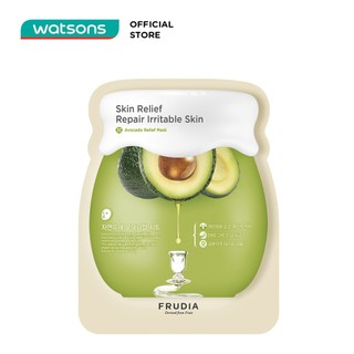 Mặt Nạ Frudia Avocado Relief Mask Hỗ Trợ Da Chiết Xuất Trái Bơ 27ml