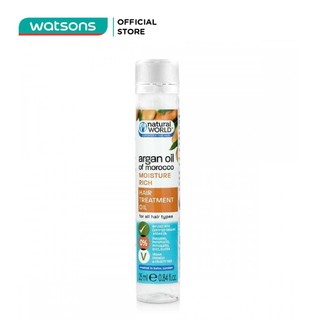 Dầu Dưỡng Tóc Natural World Argan Oil Of Morocco Hair Treatment Chiết Xuất Dầu Argan Dưỡng Ẩm 25ml