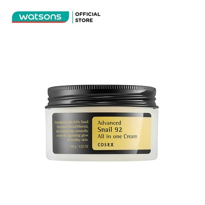 Kem Dưỡng Cosrx Advanced Snail 92 All In One Cream 100g